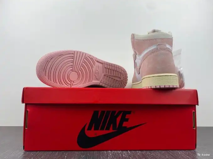 Rep TBK 1 (Women's) Air Jordan OG High Pink FD2596-600 Washed Retro 0422
